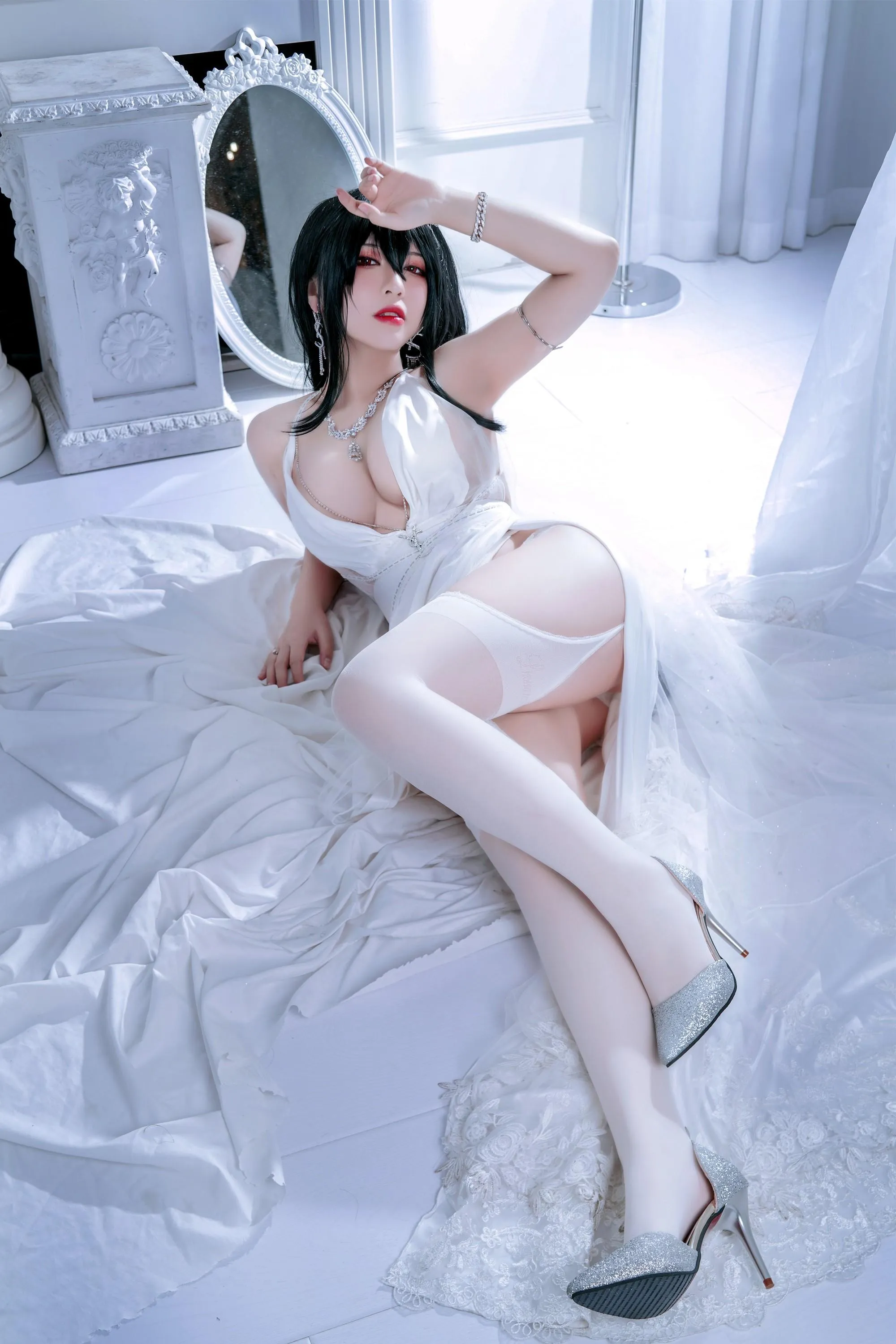 半半子 – NO.51 大凤花嫁 [60P]插图4
